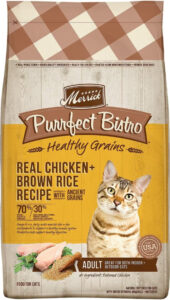Merrick Purrfect Bistro Healthy Grains с курицей и коричневым рисом