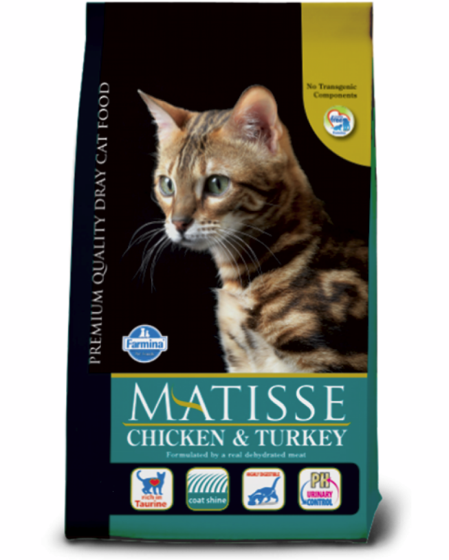 Сухой корм для кошек Matisse Chicken&Turkey