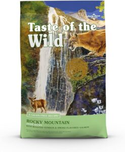 Taste Of The Wild Rocky Mountain Grain-Free Dry Cat Food With Roasted Venison & Smoke-Flavored Salmon